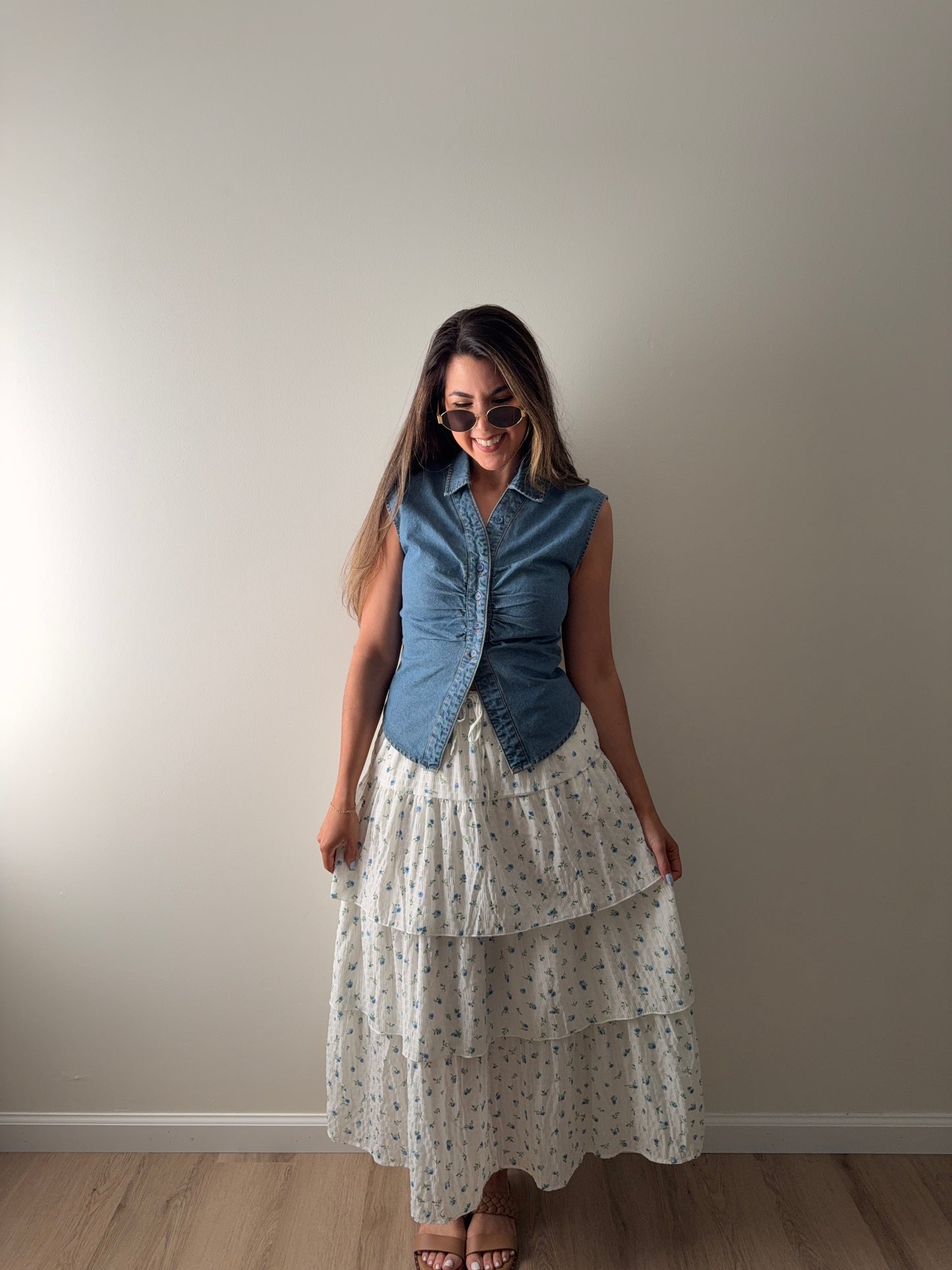 Harbor Denim Top
