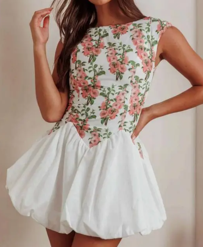 Pretty Petal Mini Dress