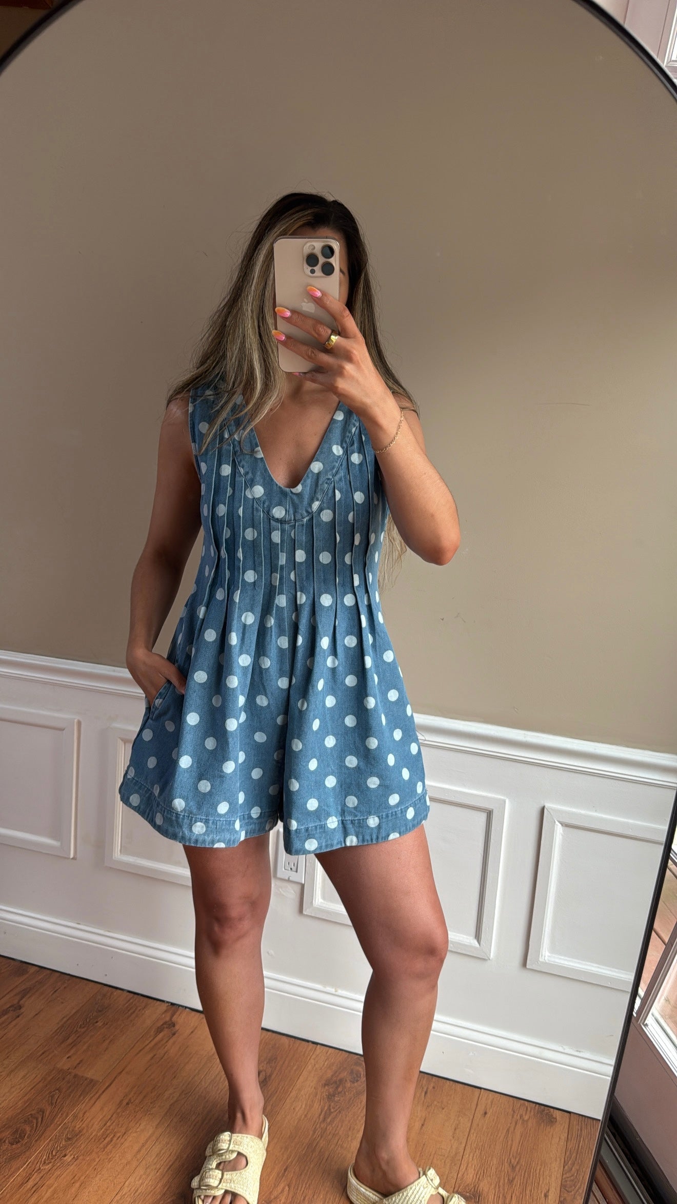 Maren Polka Dot Romper