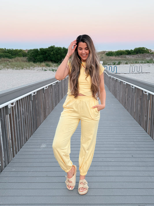 Lemon Drop Lounge Set