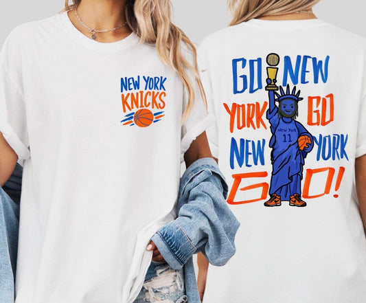 New York Knicks Statue of Liberty TShirt