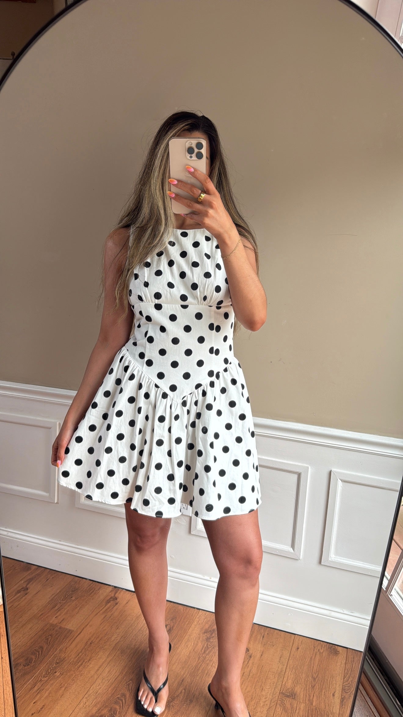 Delilah Polka Dot Dress