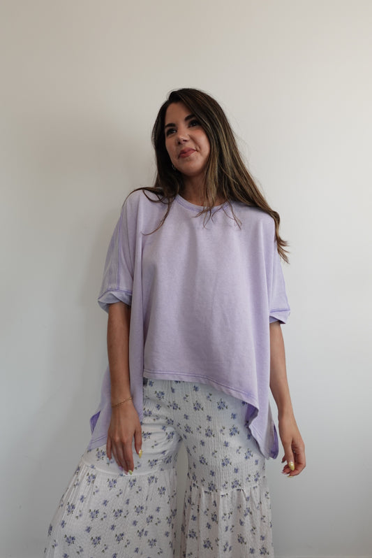 Lavendar Luxe Top
