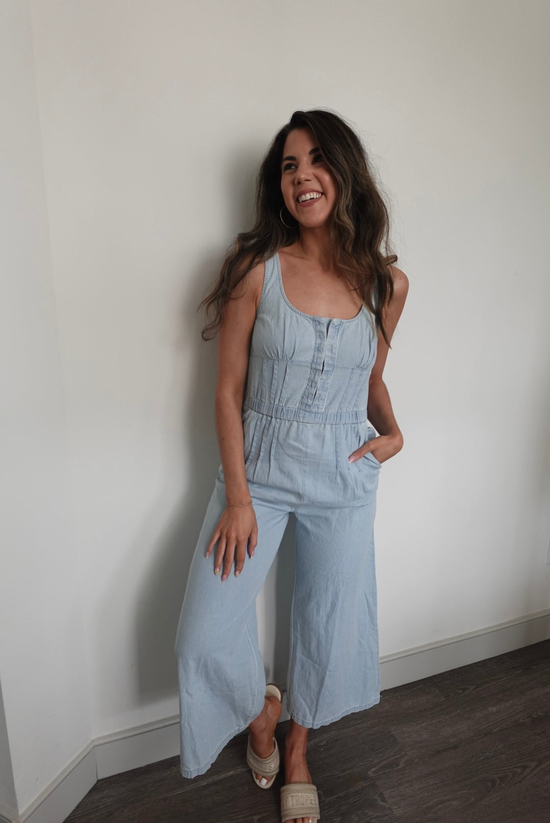 Drift Denim Jumpsuit