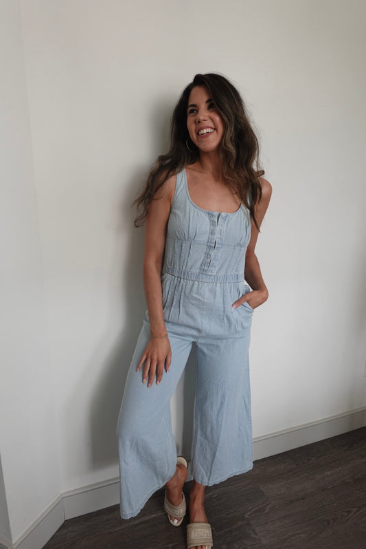 Drift Denim Jumpsuit
