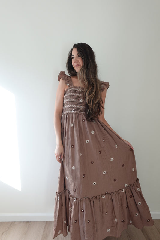 Mocha Maxi Dress