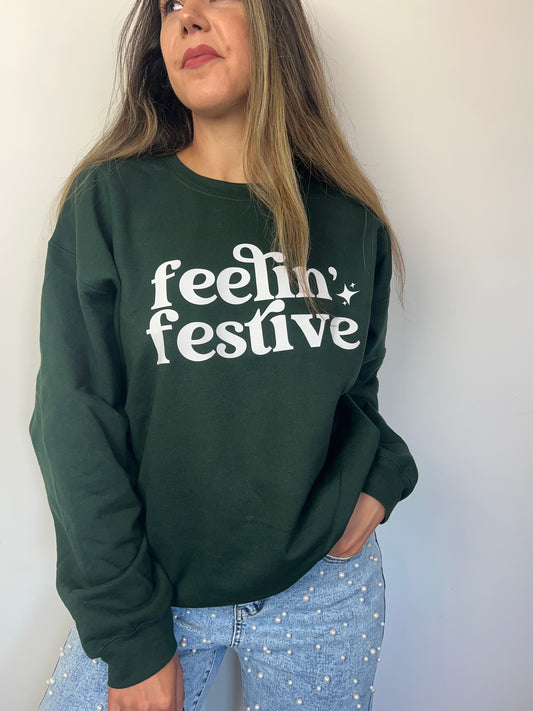 Feelin' Festive Crewneck