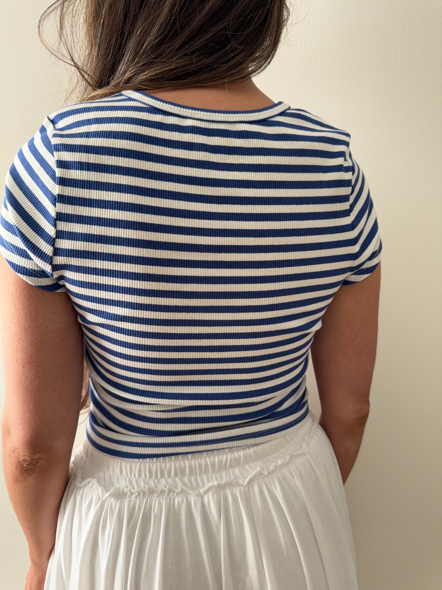 Seashell Striped Tee