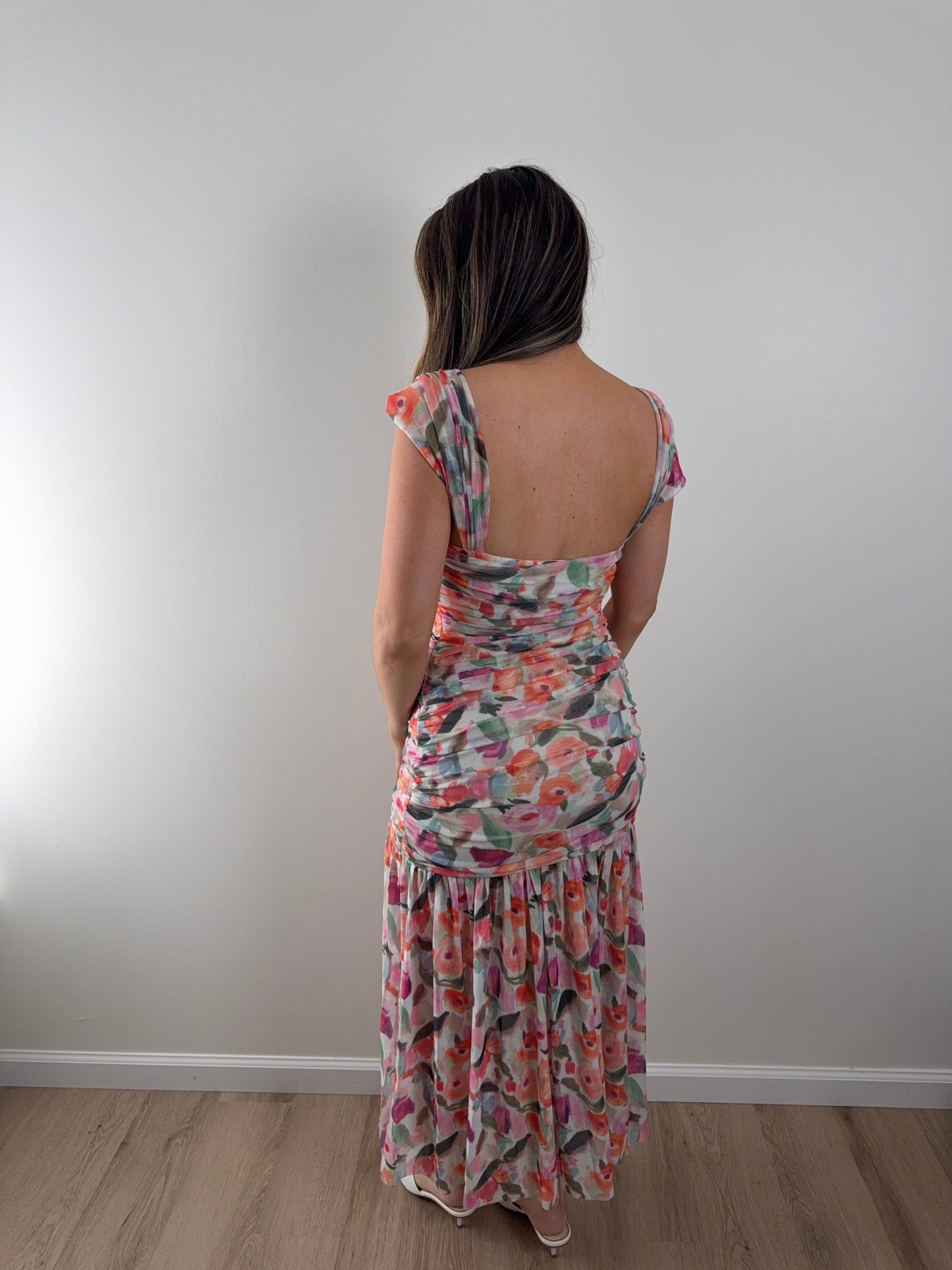 Rosé Garden Dress