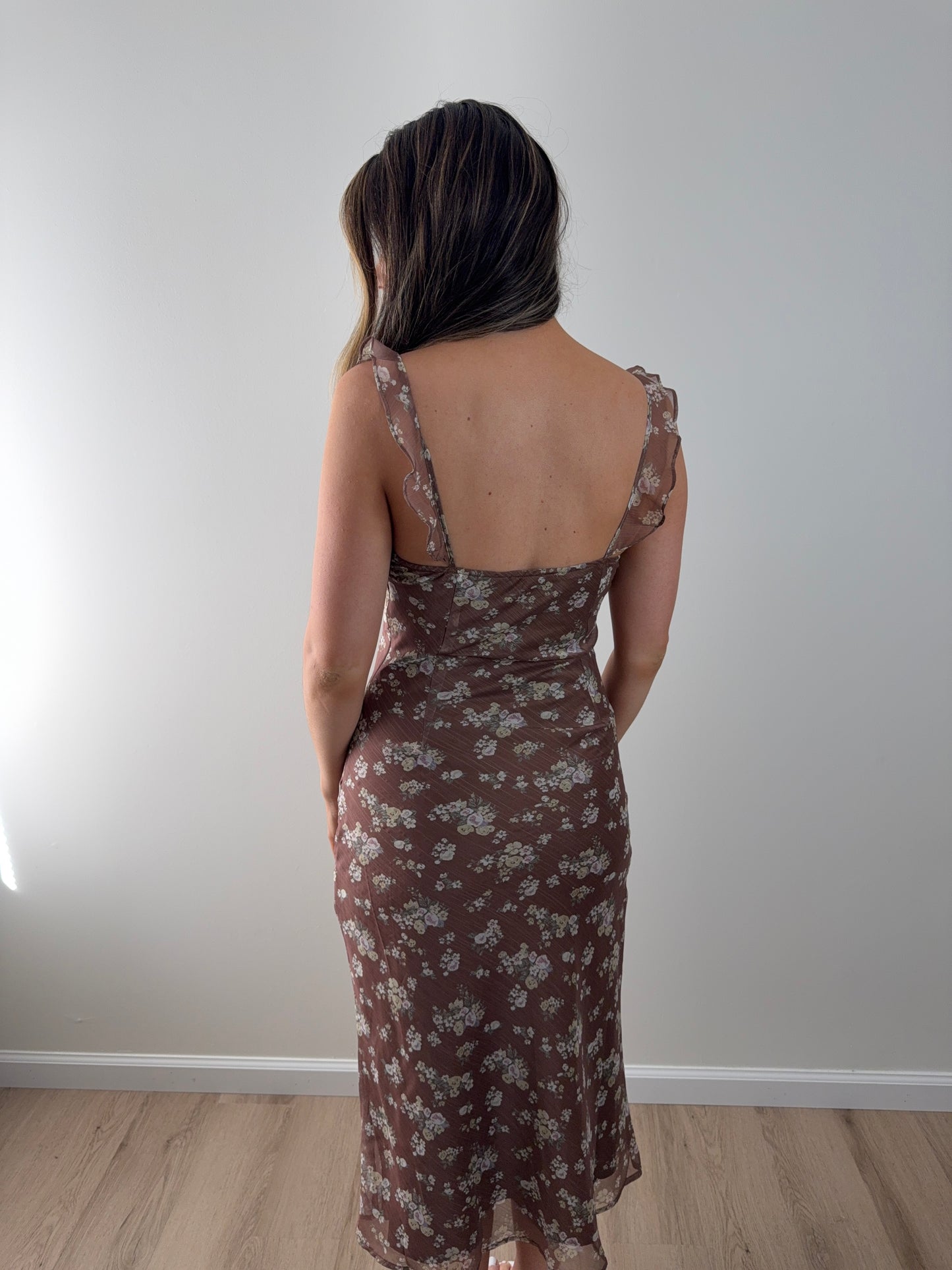 Wildflower Mocha Dress