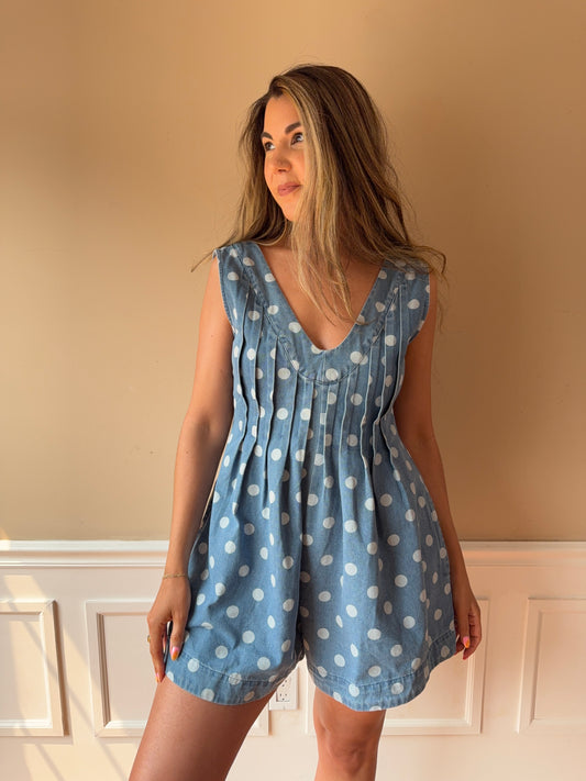 Maren Polka Dot Romper