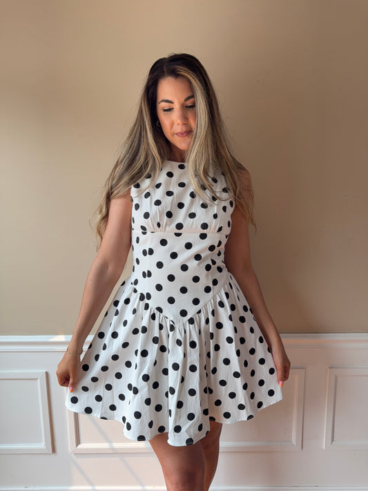 Delilah Polka Dot Dress