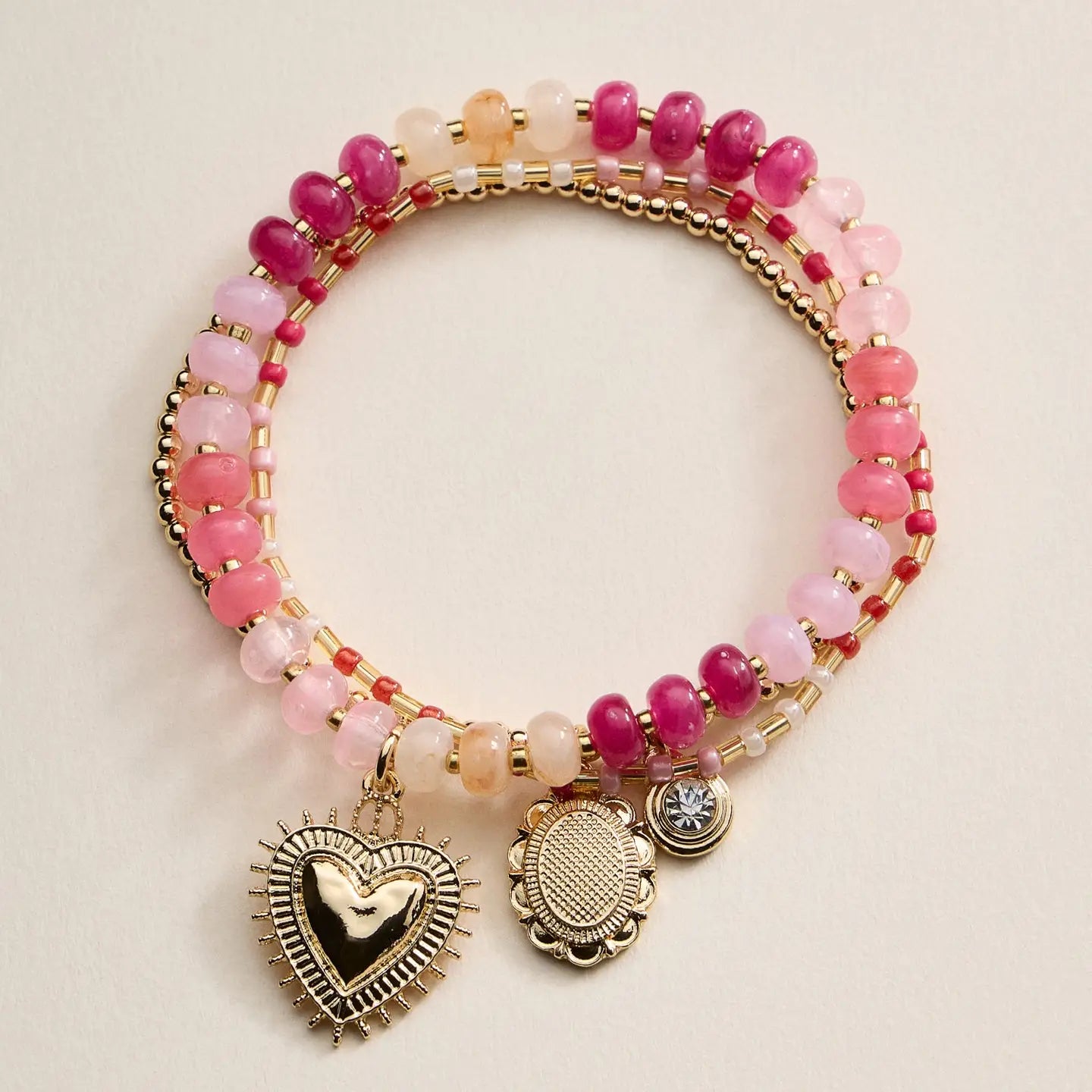 Pretty in Pink Bracelet Set