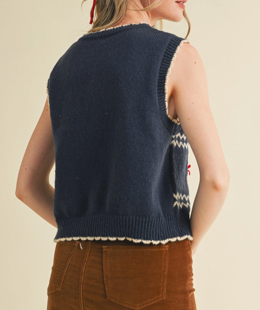 Teddy Bear Sweater Vest