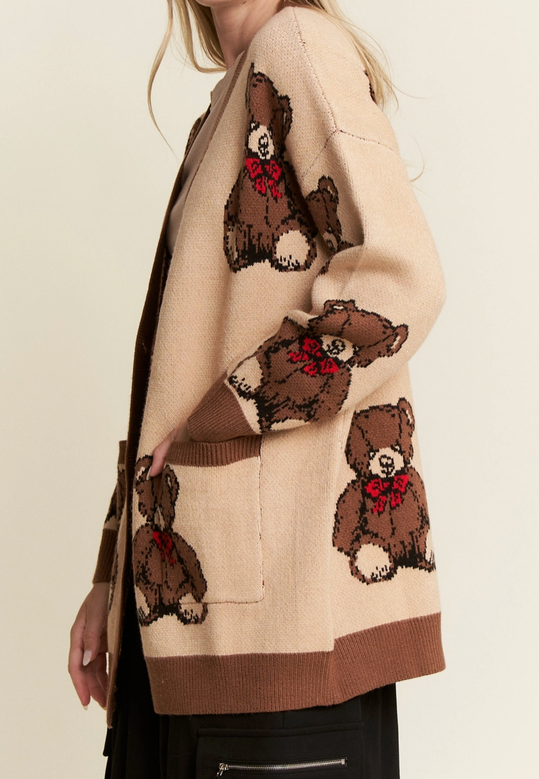 Beary Cute Cardigan