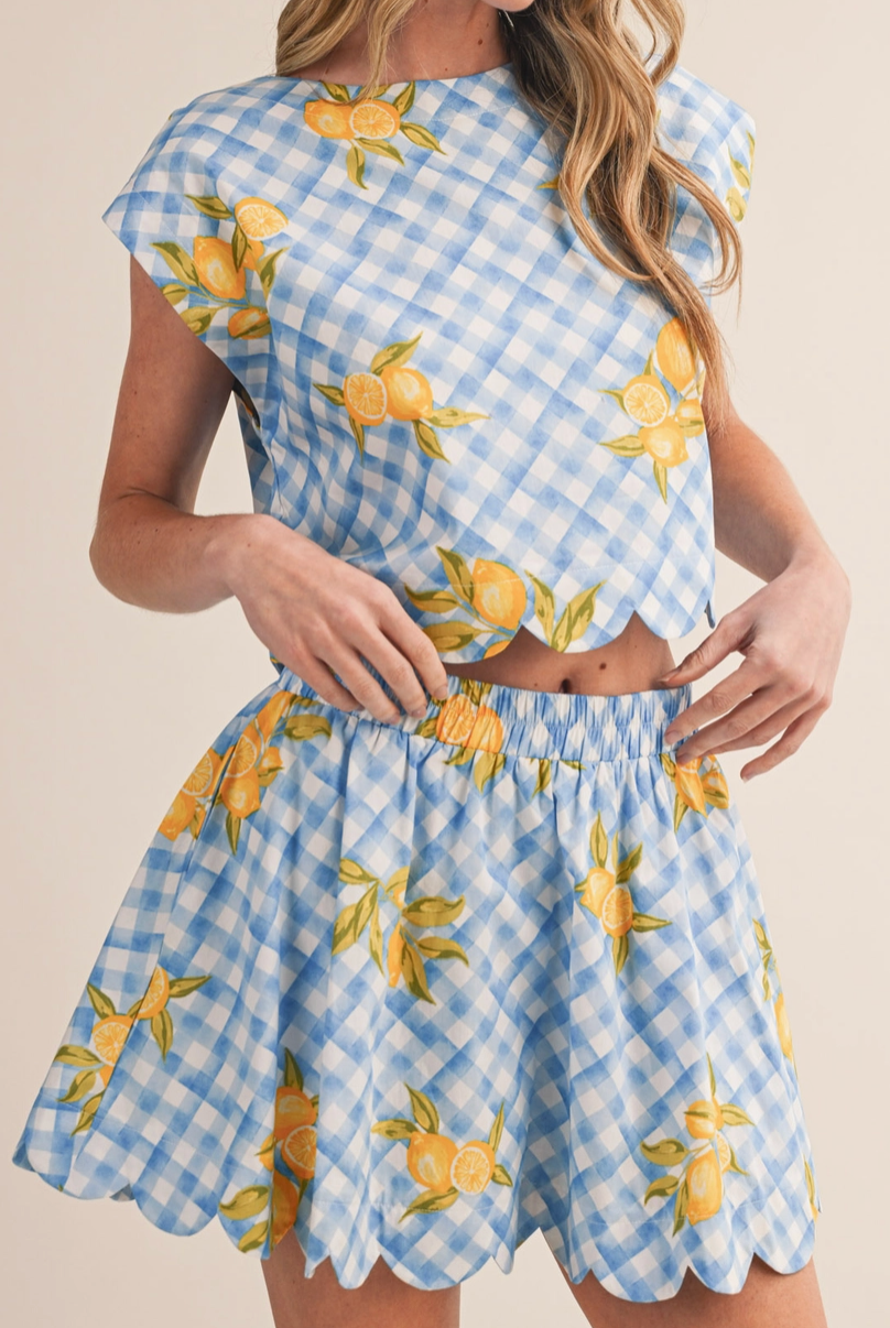 Capri Lemon Set