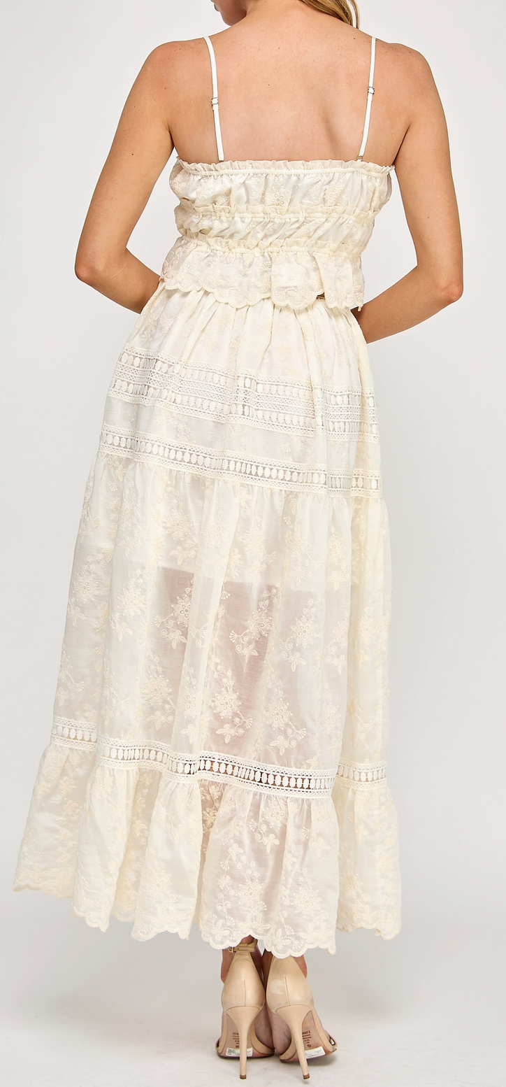 Savannah Eyelet Lace Tank