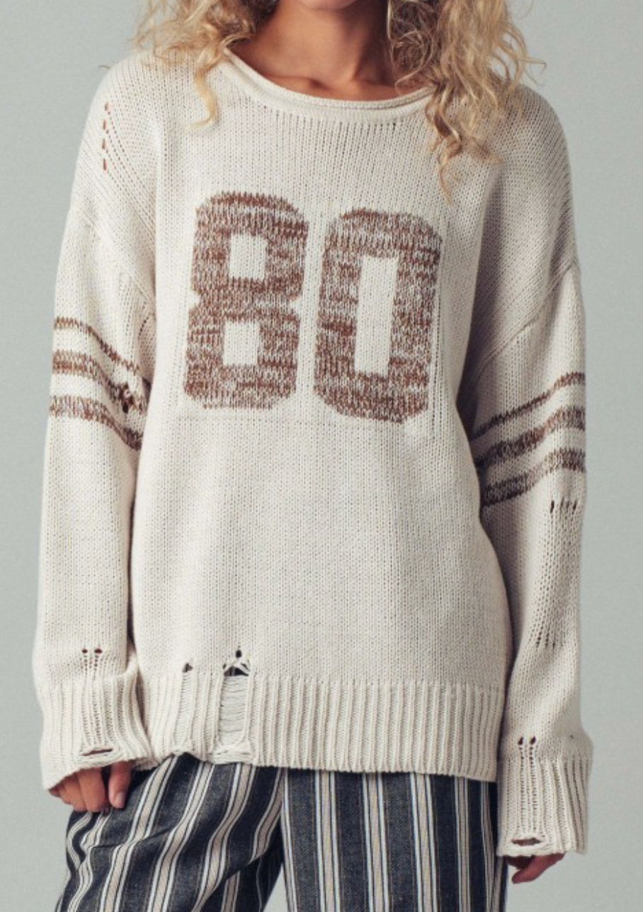 Varsity 80 Knit Sweater